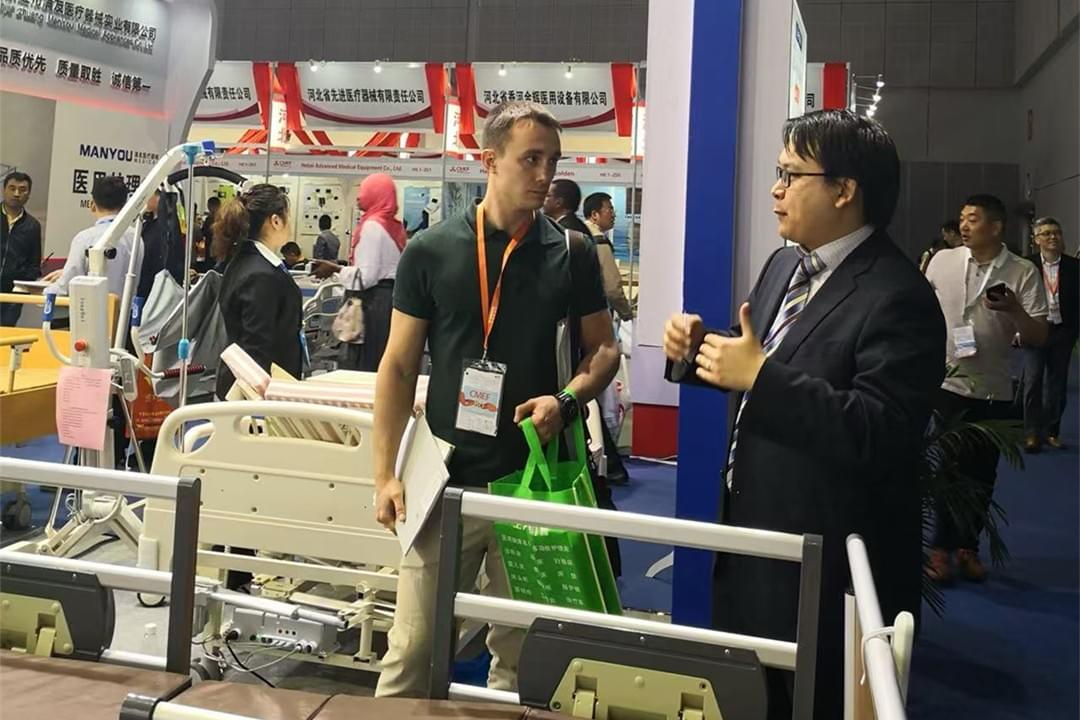 The Satcon Medical CEO is talking with clients