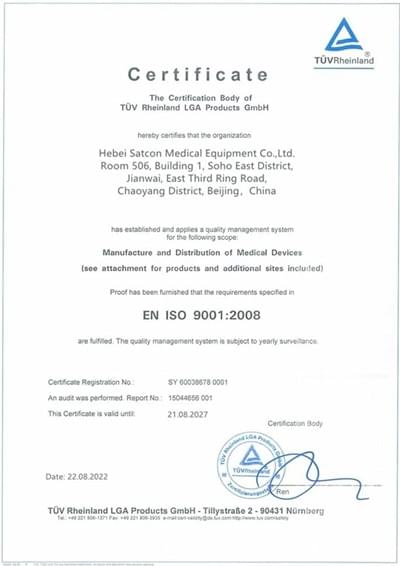 Certificate ISO9001 About Us