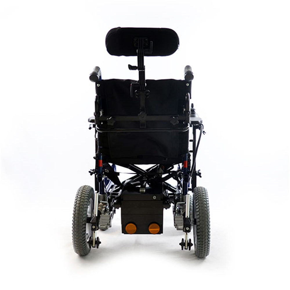 Reclining Aluminum Electric Wheelchair ST-Y202 2 Commercial-grade aluminum electric wheelchair with ergonomic design, rapid charging battery, and agile maneuverability, designed for modern medical and mobility environments.