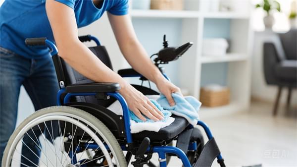 Cleaning an Electric Wheelchair01 1 Electric Wheelchair Maintenance Guide: 7 Expert Tips to Extend Lifespan