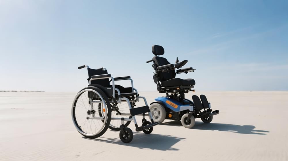 Blog 7 Explore the key differences between Manual Wheelchair vs. Electric Wheelchair in this comprehensive procurement guide.