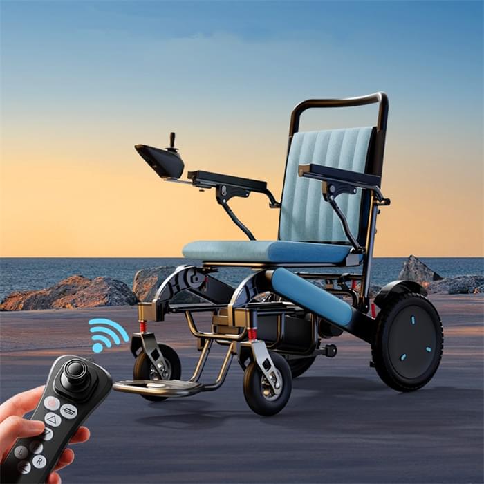 Aluminum Electric wheelchairs with Remote Control