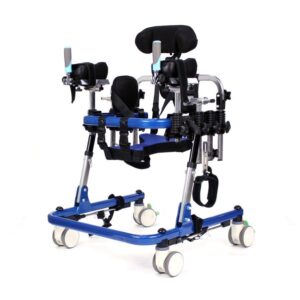 pediatric CP walker with adjustable support, lightweight aluminum pediatric walker for rehabilitation
