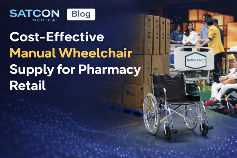 looking for a reliable manual wheelchair supplier for pharmacy retail? See how Satcon supports Thailand's Better Life Medicare with cost-effective 809 models, local language manuals, and 4-year stable supply.