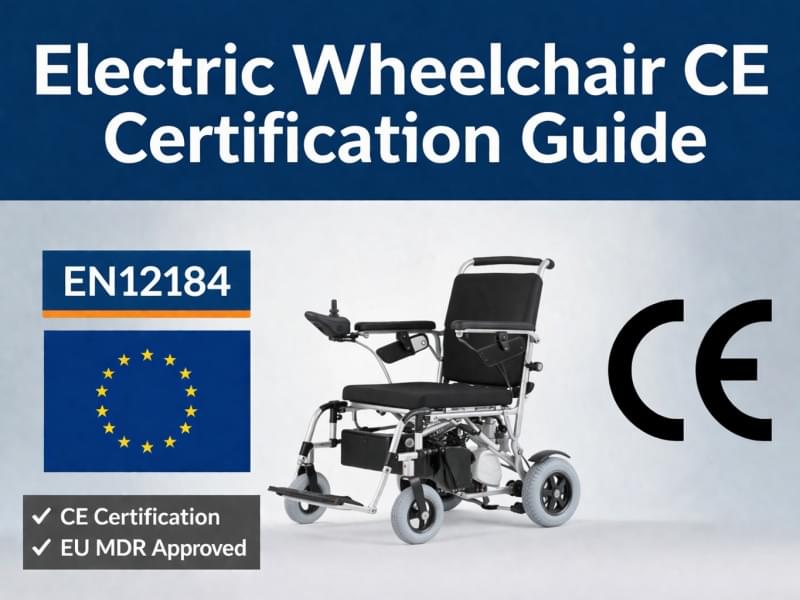 Ultimate Electric Wheelchair CE Certification & EN12184: Stress-Free MDR Compliance Guide for Europe