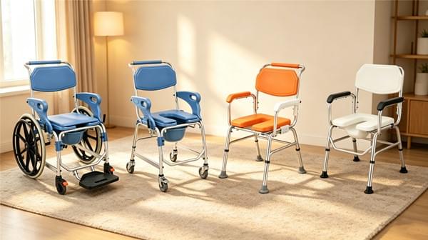 Shower Wheelchair Supplier: Procurement & Safety Guide for Hospitals & Distributors 2 Satcon Medical shower wheelchair product range showing commode foldable adjustable and pediatric models